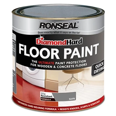Image of Ronseal Diamond Hard Floor Paint 750ml Slate