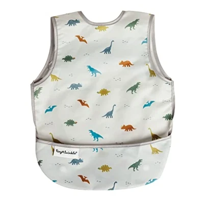 Image of Tiny Twinkle Repeltex Design Waterproof Bib Dinosaur Sleeves 80g AB 52
