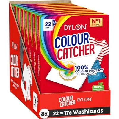 Image of Colour Catcher Protection sheets for Mixed Washes to Avoid Run Accidents, Made of 100% Naturally Derived and Biodegradable Fibres 176
