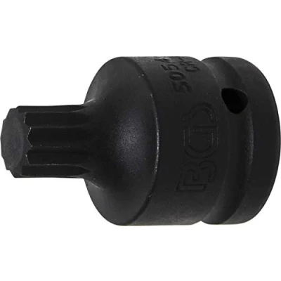 Image of BGS 5054 M16 Impact Bit Socket length 55 mm 20 (3/4&quot;) Drive Spline (for XZN)
