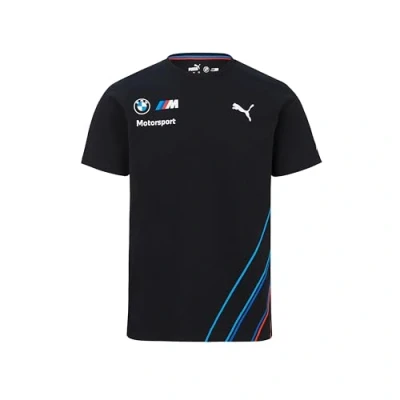 Image of BMW Motorsport, Team T Shirt, Navy, Adults, Official Merchandise (Medium)