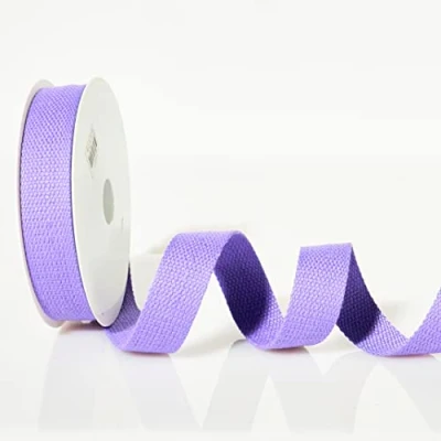 Image of Trimz Cotton Webbing, Lavender, 25mm