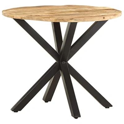 Image of vidaXL Side Table 68x68x56 cm Solid Mango Wood