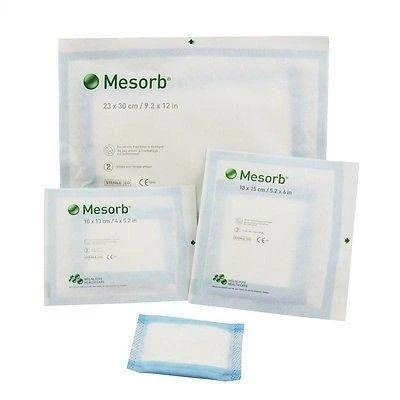 Image of Mesorb 99XX0375 Absorbent Dressing, 10cm x 10cm, Pack of 10