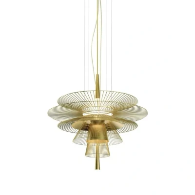 Image of Forestier Gravity 1 pendant light Ø86cm cream