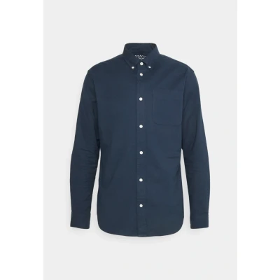 Image of Jack &amp; Jones Men&#039;s Jprbrook Oxford L/S Noos shirt, Navy Blazer/Fit:slim Fit, L UK