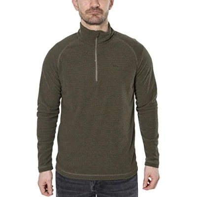 Image of Trespass Mens 1/2 Zip Fleece Pullover Jumper Keynote