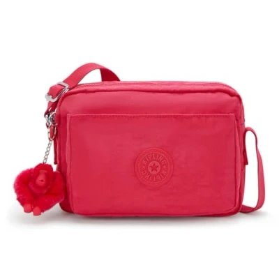 Image of Kipling ABANU M Medium crossbody, Resort Pink (Pink)
