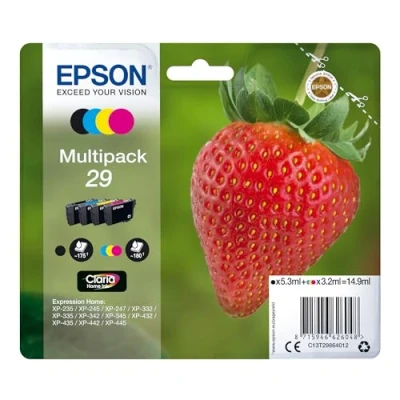 Image of Epson Strawberry Multipack 4 colours 29 Claria Home Ink