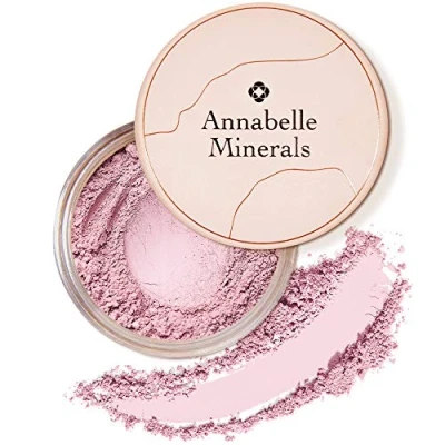 Image of Annabelle Minerals All Natural Mineral Blush Powder Matte Makeup Finish Highly Pigmented Save &amp; Long Lasting Make up Fresh Look For Skin Types Vegan Satin Rose 4g