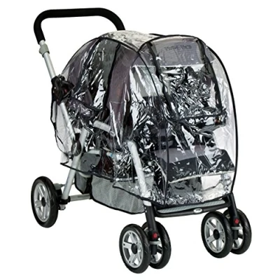 Image of Tandem Double Pushchair Raincover (Universal)