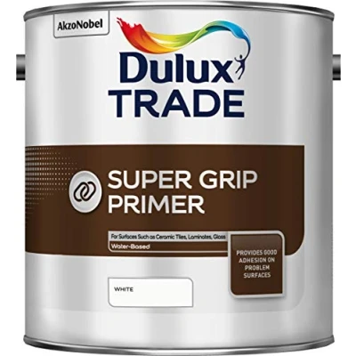 Image of Dulux Trade Super Grip Primer, White 2.5L