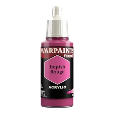 Image of The Army Painter Pinks &amp; Purples Warpaints Fanatic 18ml Acrylic Paints (Impish Rouge)