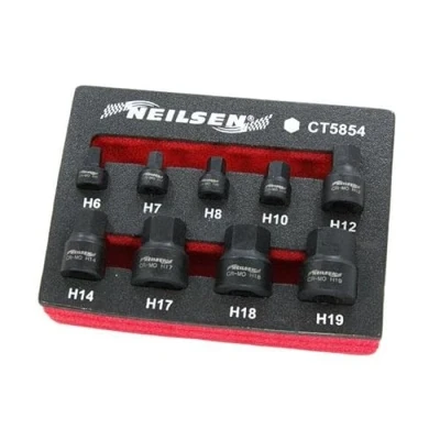 Image of Impact Bit Socket Set Hex 6 19mm