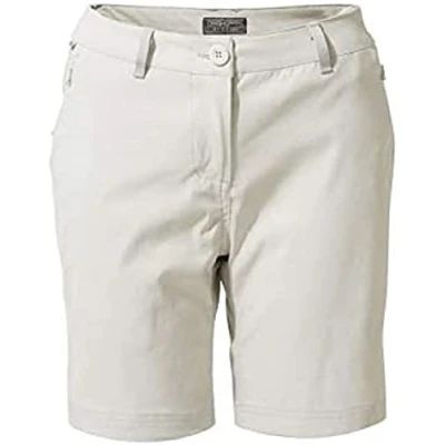 Image of Craghoppers Womens Kiwi Pro Hiking Shorts, Dove Grey, 34W EU