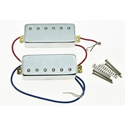 Image of KAISH LP Guitar Mini Humbucker Neck Bridge Pickup Set Pickups for Les Paul