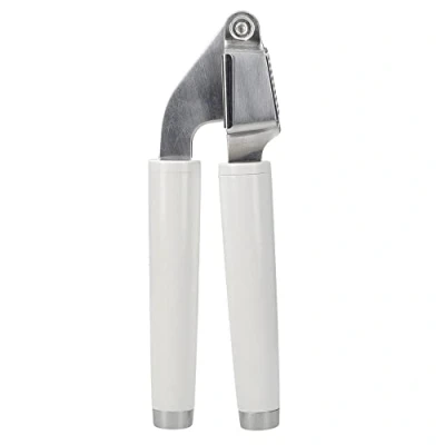 Image of KitchenAid Garlic Press Classic White 19 cm