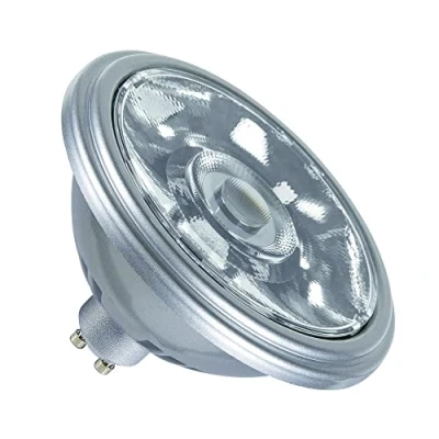 Image of SLV LED lamp QPAR111 / Light Bulb, LED, GU10, 2700 K, 12.5 W, 900 lm, Silver, dimmable