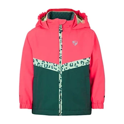Image of Ziener Girls&#039; AMAI Baby Children&#039;s Ski Winter Jacket Waterproof Windproof Warm Alpine Wool, Spruce Green, 92 (EU)
