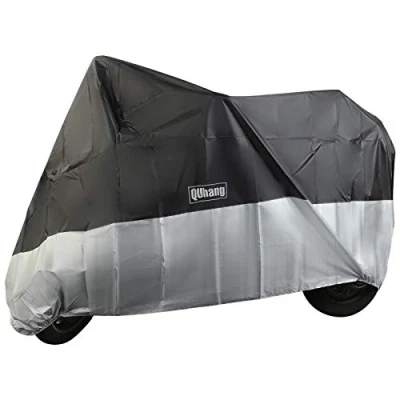 Image of Motorcycle Cover XL, Waterproof Heavy Duty Motorbike with Storage Bag Indoor Outdoor Snow Dust Sun UV Protection for Moto Scooter Moped Vespa Motocross