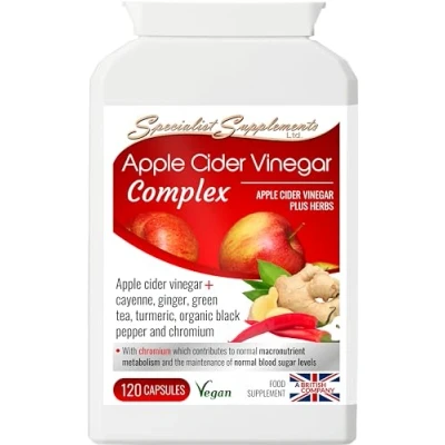 Image of Specialist Supplements Apple Cider Vinegar Complex, 120 capsules