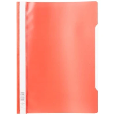 Image of Durable 252303 Clear View Folder Report File A4 PP, Red Pack of 25