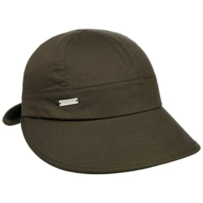 Image of Seeberger Women&#039;s Flat Cap Khaki