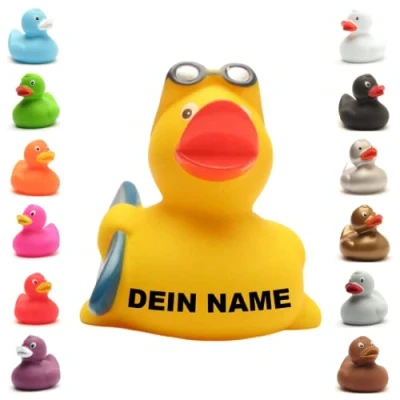 Image of Bath Duck Personalised (Surfer Duck)