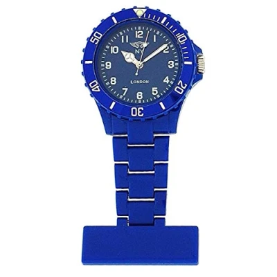 Image of Prince London PI 4020 Pocket Watch Blue Plastic Strap