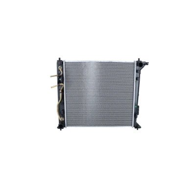 Image of 25310D7100 Engine radiator NRF 550065 Aluminium 485mm 467mm 26mm Brazed cooling fins HYUNDAI: Tucson, KIA: Sportage IV