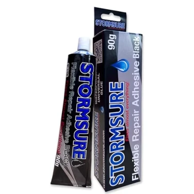 Image of Stormsure Flexible Repair Adhesive 90g Black Professional Grade for Versatile Repairs