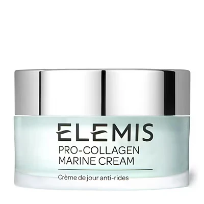 Image of ELEMIS Pro Collagen Marine Cream, Anti Wrinkle Daily Face Moisturising Lotion, Hydrating Ultra Light Gel Cream Day Moisturiser Leaves Skin Smooth, Glowing and Rejuvenated, Suitable For All Types