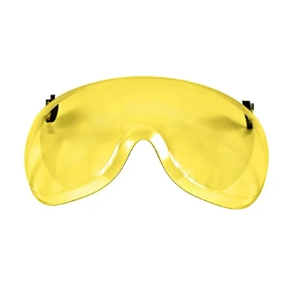 Image of 3M Short Visor for X5000 and X5500 Safety Helmet, Amber Anti Fog Scratch Polycarbonate, X5 SV03 CE