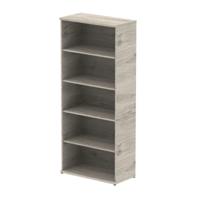 Image of Impulse 2000mm Bookcase Grey Oak