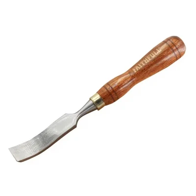Image of Faithfull FAIWCARV10F FSC Spoon Chisel Carving 19mm (3/4&quot;)