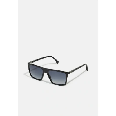 Image of BOSS Unisex Sunglasses, Size: 56, Black