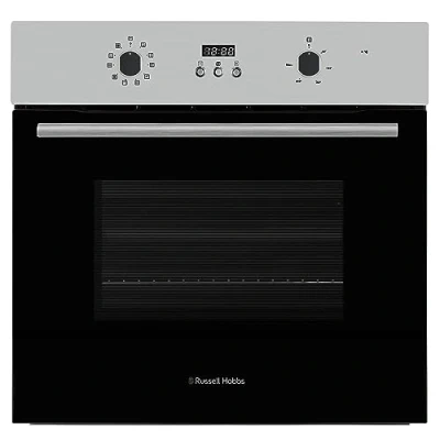 Image of Russell Hobbs Electric Oven 70L 60cm Wide Built In 10 Functions Fan Easy Clean Interior Stainless Steel RHEO7005SS