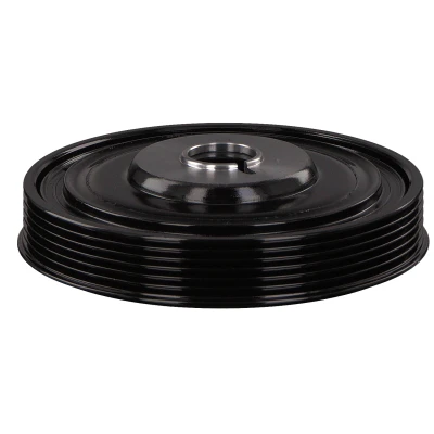 Image of 8200352612, 8200352613, 8200395313, 8200544135, 8200552236 crankshaft Pulley FEBI BILSTEIN 103642 6PK 155,56mm 5 for RENAULT: CLIO 3