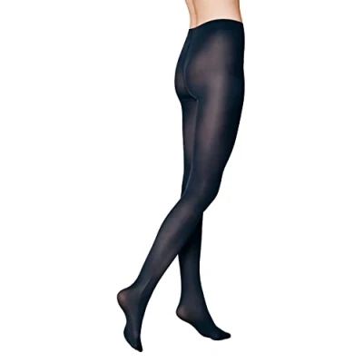 Image of KUNERT Women&#039;s Velvet 40 354018 Tights, denier, Marine 0880, 36 38