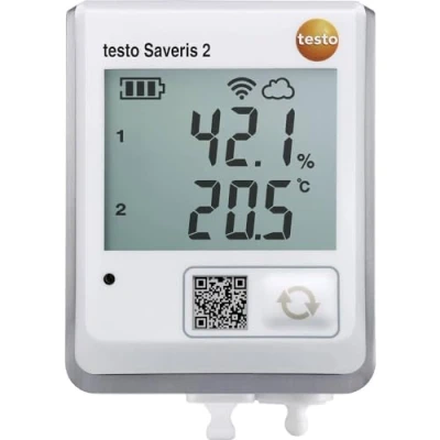 Image of testo Saveris 2 H2 Wifi Data Logger with Display and Connectable Temperature Humidity Probe