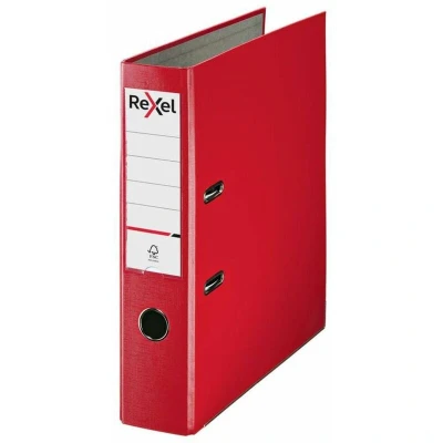Image of Rexel Lever Arch File Polypropylene ECO A4 75mm Red (Box of 10) 2115713x10