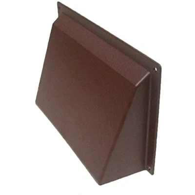 Image of Timloc ABC96BR 9 x 6 Brown Air Brick Hooded Cowl Cover Surface Mounted for Openings Bricks, Grilles &amp; Vents