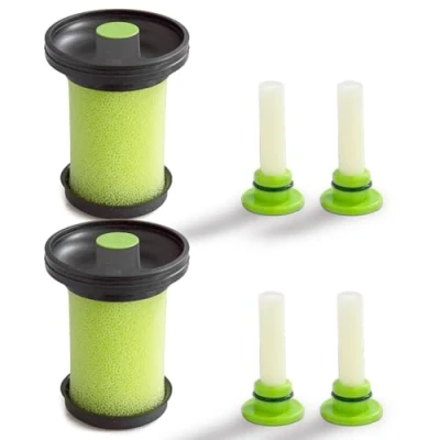 Image of 2 Pack Replacement Filters Compatible with Gtech AirRam Multi MK2 K9 ATF037 Cordless Vacuum Cleaner