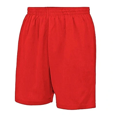 Image of AWDis Just Cool Childrens/Kids Sport Shorts (12 13 Years) (Fire Red)