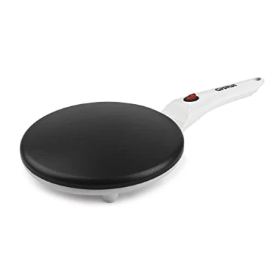 Image of G3 Ferrari Non Stick Electric Crepe Maker, White/Black, 42 x 20 6 cm