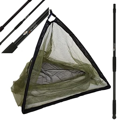 Image of DNA Leisure 36&quot; Carp Coarse Fishing Landing Net Metal Spreader with 2M Telescopic Handle
