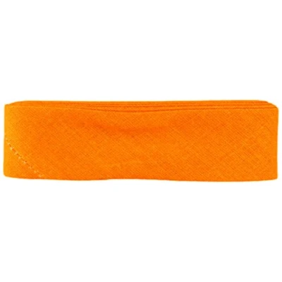 Image of Inastri Cotton Bias Binding 25/5/5mm Colour Orange 14 3m, 100%, 13 x 11 2 cm