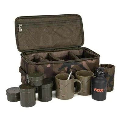 Image of Fox Camolite Brew Kit bag (Incl. Accessories) Fishing