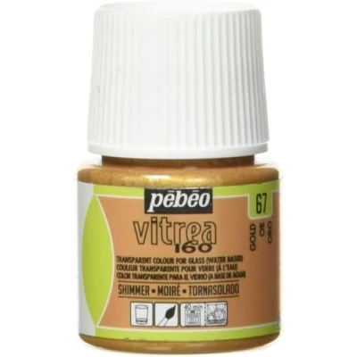 Image of Pebeo Vitrea 160 Discovery Shimmer 45ml Gold
