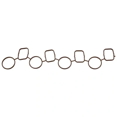 Image of 03L129717E, 3L129717E Intake Manifold Gasket FEBI BILSTEIN 45218 Rubber AUDI: A3 Sportback, A4 B8 Saloon, A5 Coupe, VOLKSWAGEN: Passat B7 Saloon